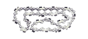 Chaîne de tronçonneuse ozaki sous coque semi carrée: ZK58A73SCE72