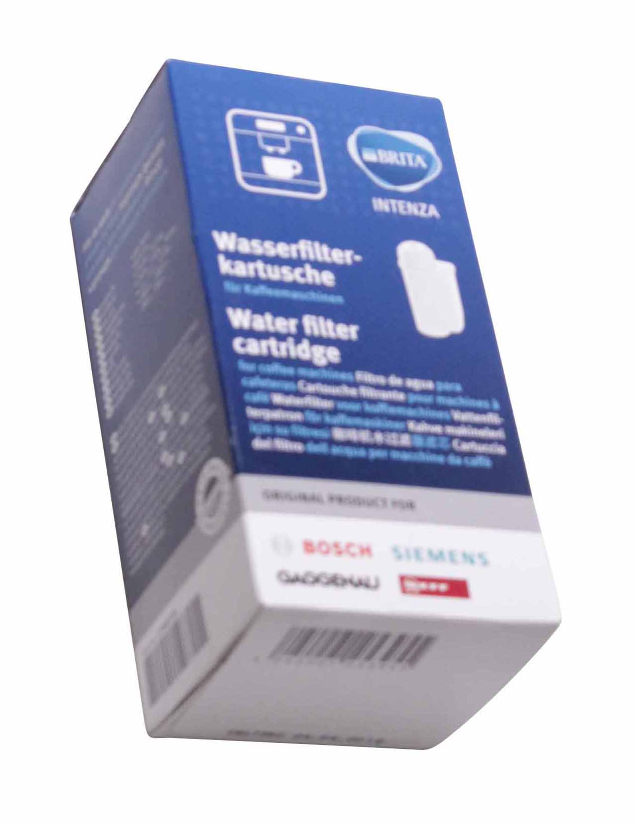 Siemens cartouche filtrant À eau brita intenza, a piÈce 17000705 pour cafetière et expresso / machine à café siemens tcc78k751 tcc78k751/06