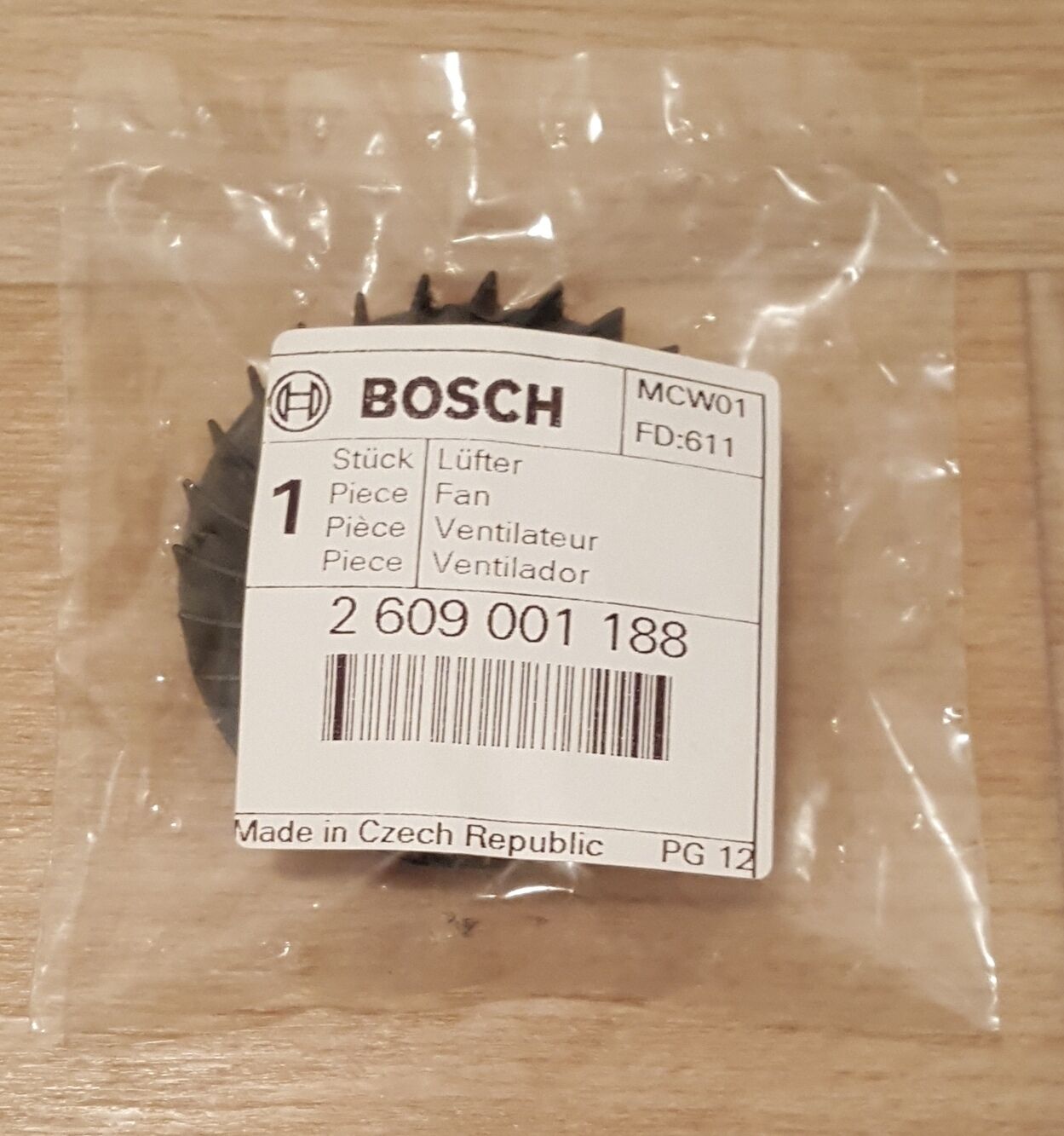 Bosch ventilateur 2609001188 pour taille-haie ahs 600 24 st