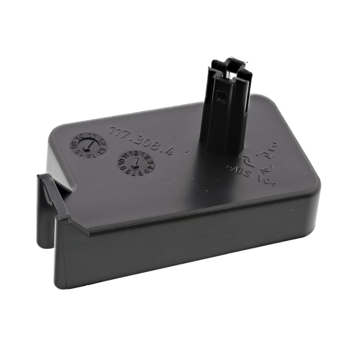 Aeg protection de touche marche / arrêt 1173084003 pour lave-vaisselle aeg esf2300ow 91155604003