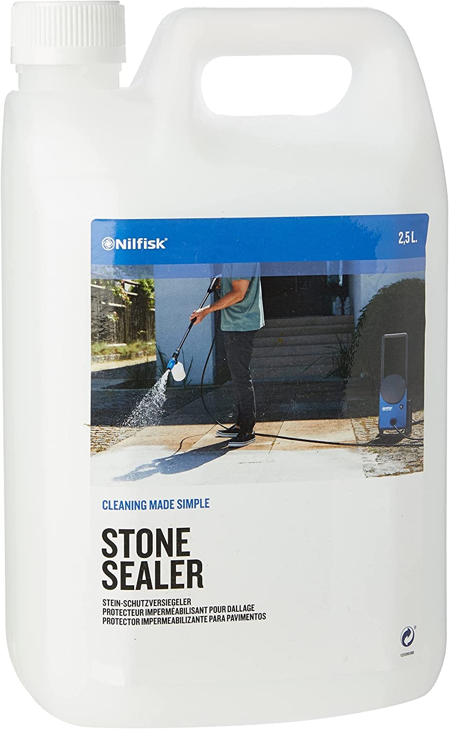 Nilfisk protecteur imperméabilisant pour dallage 25 l 125300388 pour nettoyeur haute-pression nilfis