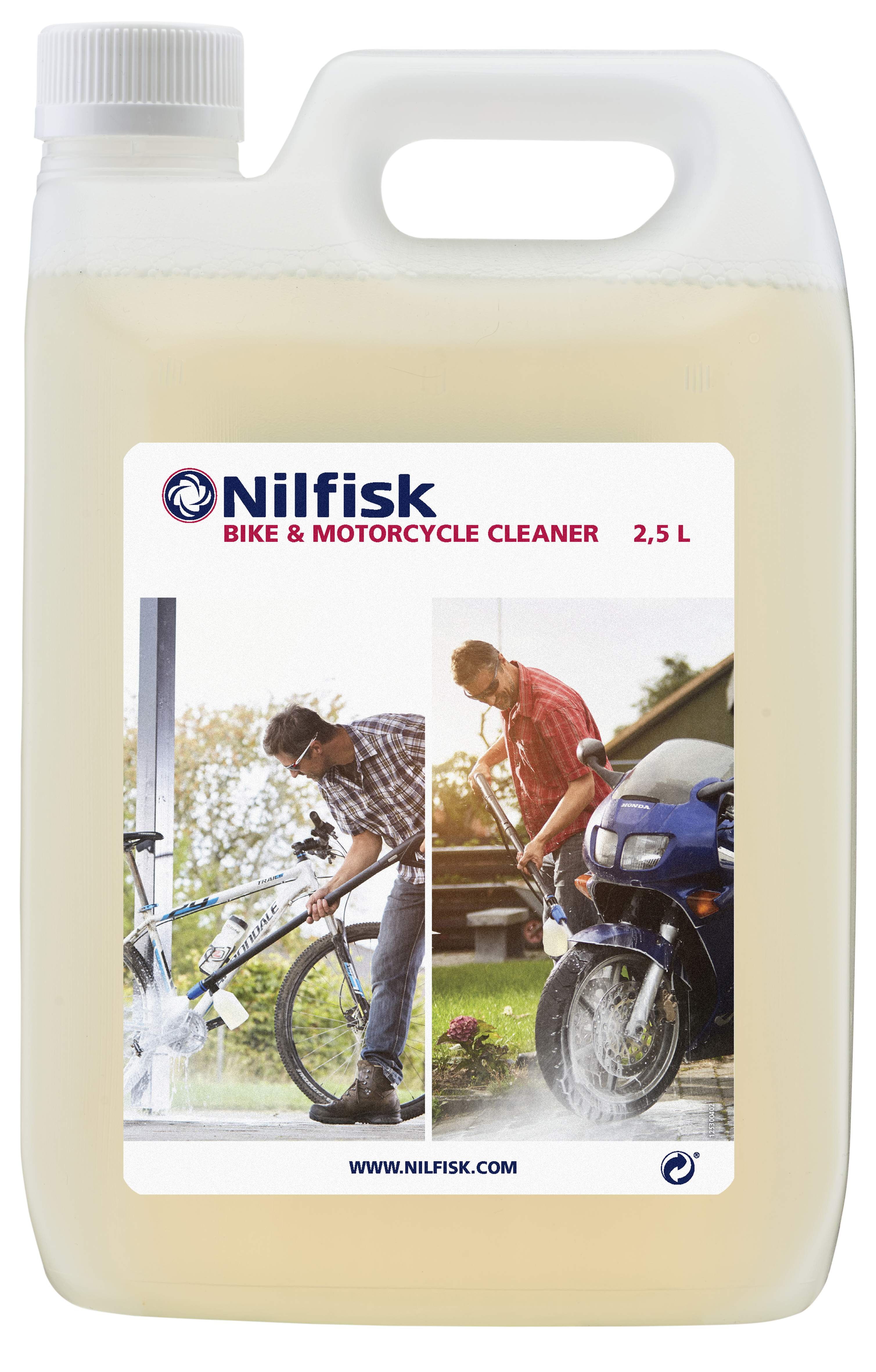 Nilfisk detergent velos et motos 2,5 l 125300392 pour nettoyeur haute-pression tous nhp