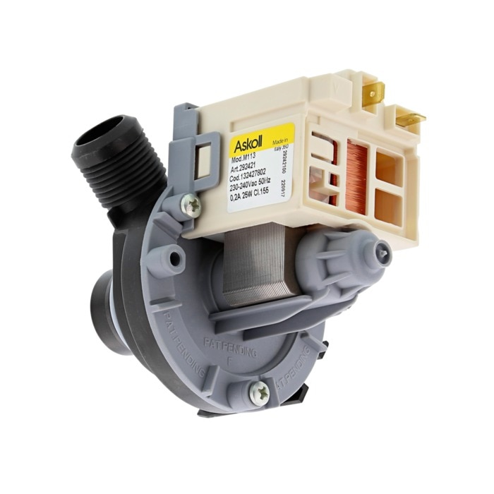 Electrolux pompe de vidange avec protection pour lave-linge 1460573205 pour electrolux fwa3114 91320