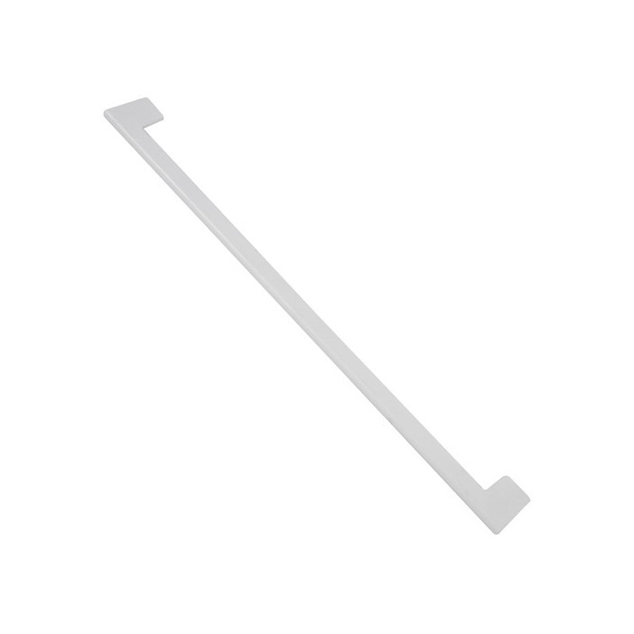 Electrolux garniture avant en plastique blanc pour clayette en verre de réfrigérateur 2062739194 pou