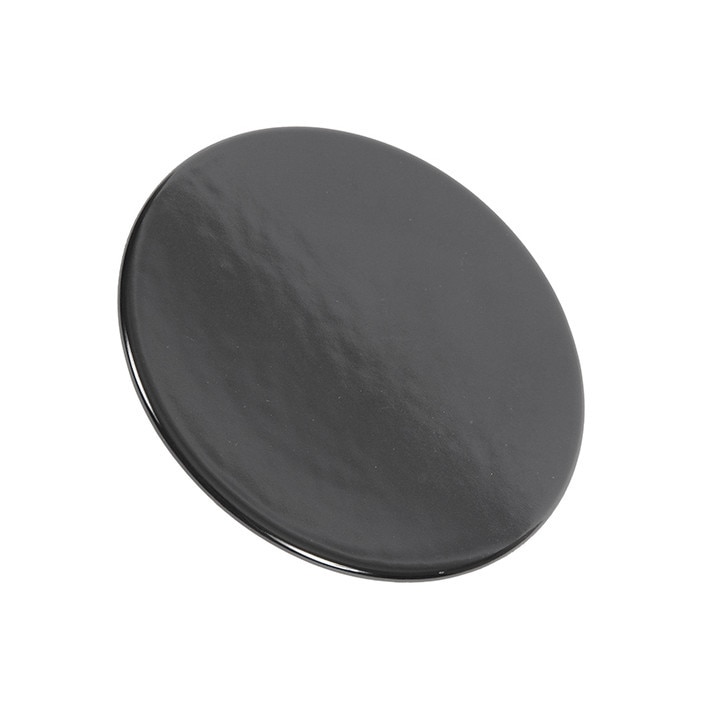 Aeg chapeau de grand brûleur noir brillant pour table de cuisson 3540139049 pour four - cuisinière a