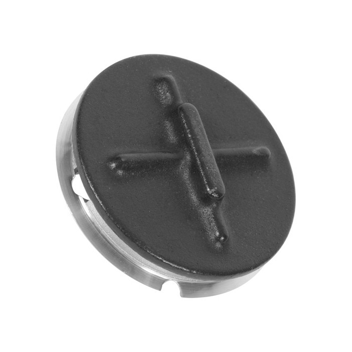 Aeg ensemble couronne de brûleur moyen 3577150117 pour four - cuisinière aeg