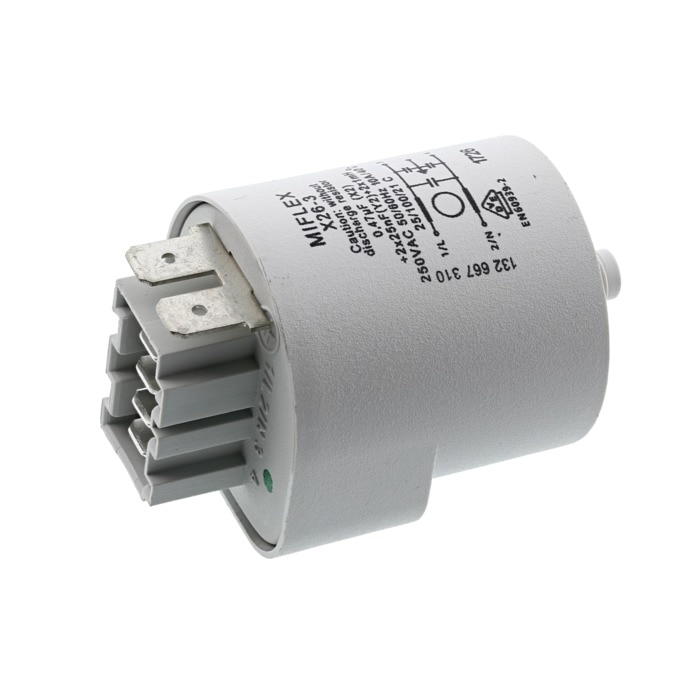 Aeg filtre anti-parasites pour lave-linge 3792740007 pour aeg l77685wd 91460580901