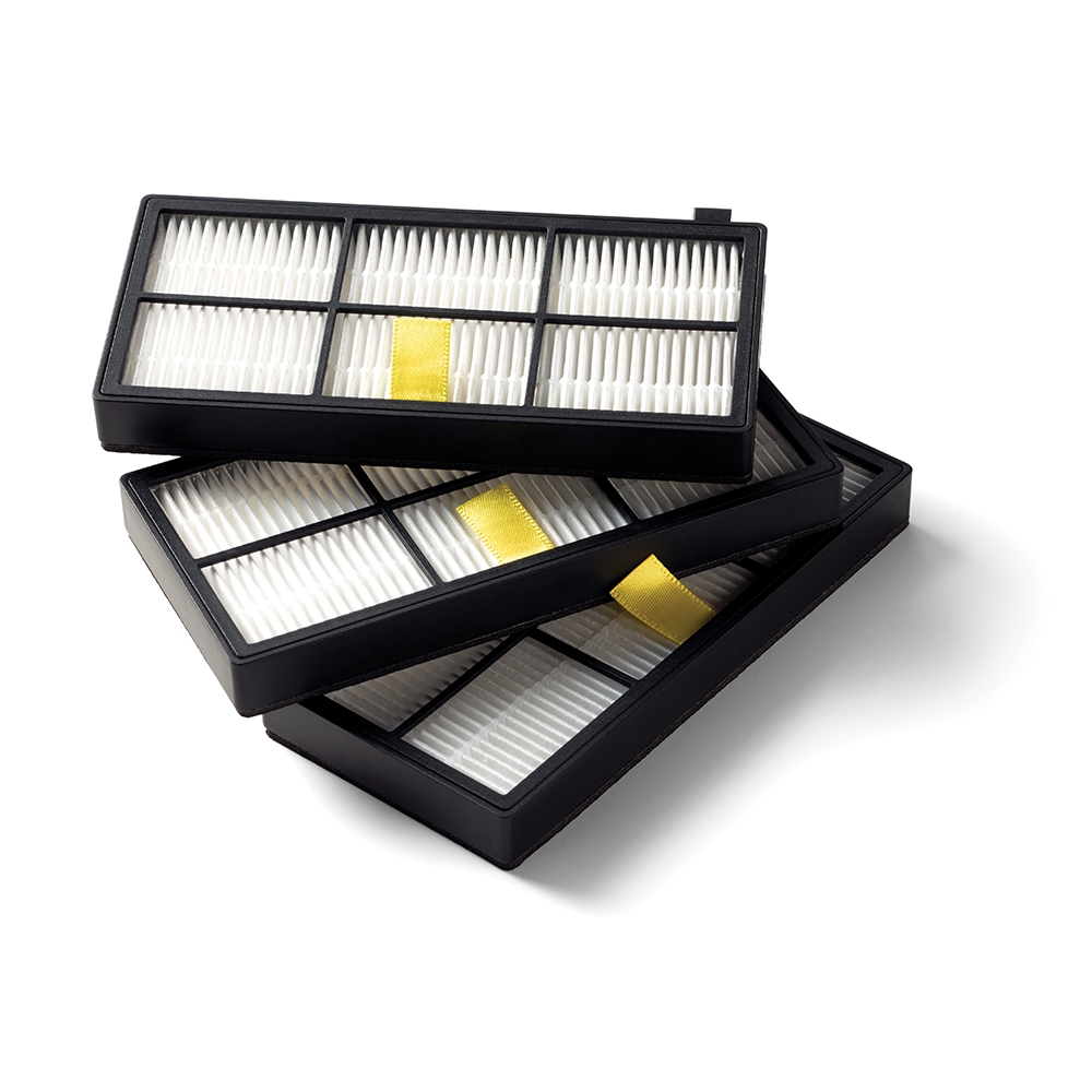 Filtres irobot roomba séries 800 / 900 (3 unité s) 4415864 pour aspirateur robot irobot série 800 ro