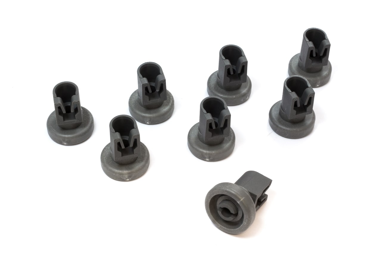 Electrolux kit roulettes pour panier supérieur de lave-vaisselle - 8 pièces 50286967000 pour electro