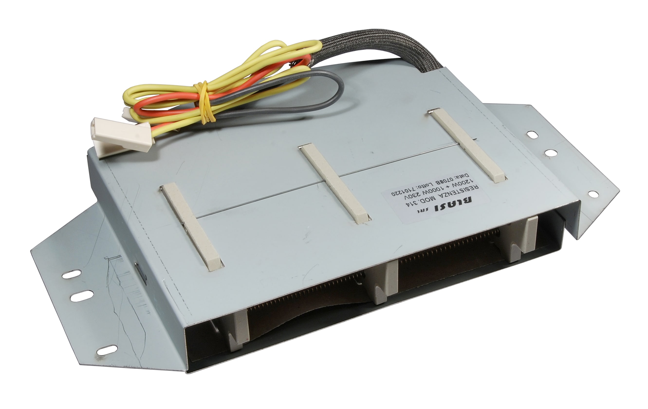 Brandt résistance 1200w + 1000w 57x0059 pour sèche-linge brandt ete6716f ete6716f/c