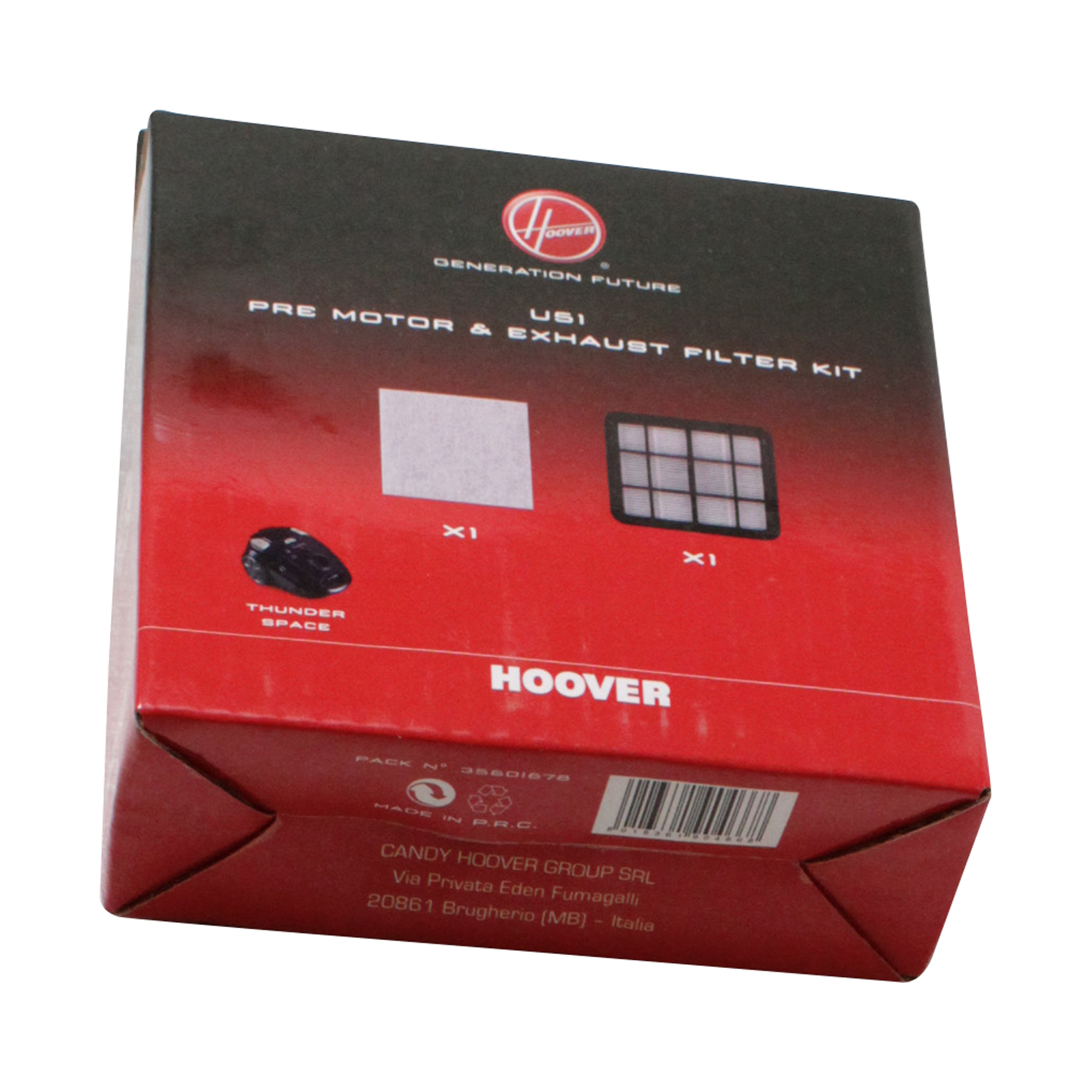 Candy / hoover ensemble de filtre 35601678