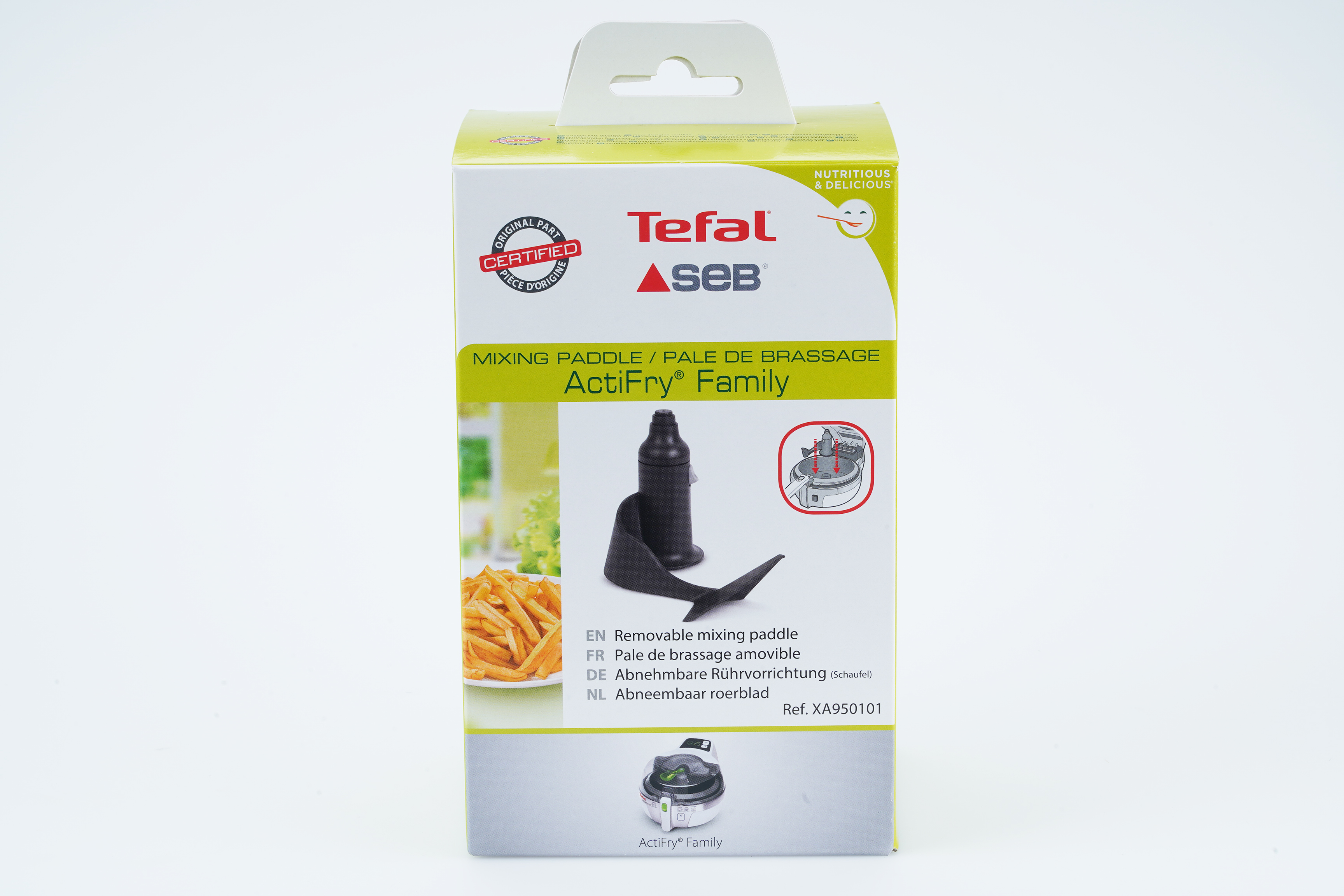 Seb pale de brassage amovible (1,5 kg) xa950101 pour friteuse seb actifry snacking