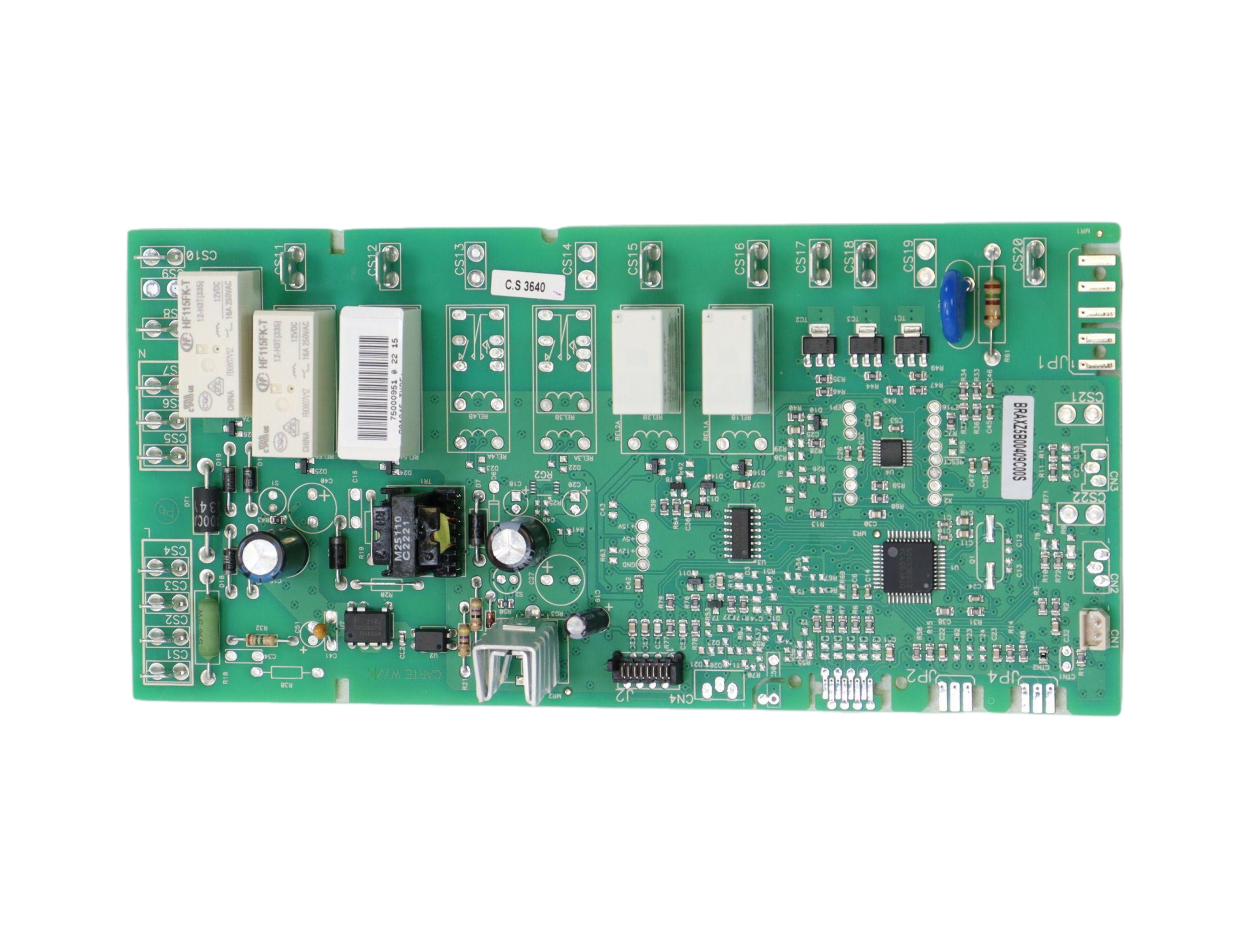 Sauter carte electronique de commande 72x4111 pour four - cuisiniere scm782w