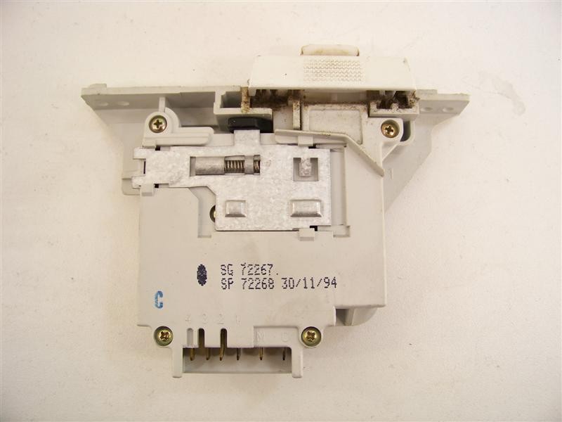 Vedette verrou complet 51x9845 pour lave-linge vedette vb830t vb830td/df