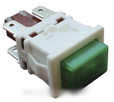 Whirlpool interrupteur voyant vert 481927618261 pour réfrigérateur whirlpool afg383/h 854938361005
