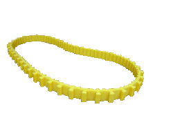 Dolphin chenille dentrainement jaune 9985007 pour robot de piscine dolphin dolphin 2x2 dolphin 2x2 5
