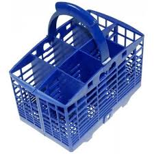 Ariston panier à couverts bleu satin avec accessoires amovibles c00114049 pour lave-vaisselle aristo