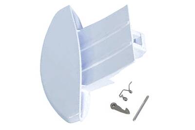 Whirlpool poignee complete porte pw scholtes c00116582