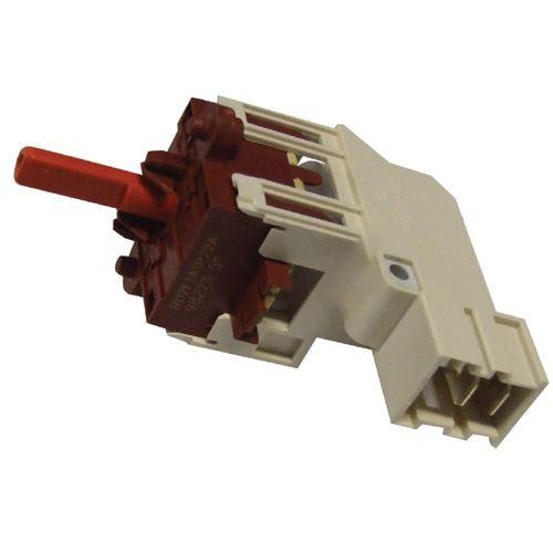 Rosieres selecteur axe rouge 22 positions 41014503 pour lave-linge rosieres