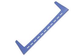 Indesit enjoliveur couvre bac à légumes bleu 508x161 c00116073 pour réfrigérateur indesit baan34vg 3