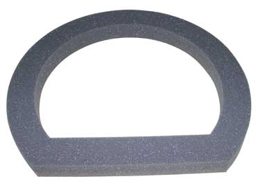 Brandt joint (autocollant) de volute 57x0670 pour sèche-cheveux - brosse coiffante brandt