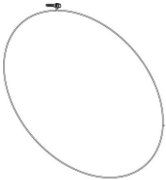 Samsung collier joint de hublot sur cuve dc97-14618a pour lave-linge ww70ta046ttef 0000