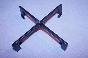 Sauter grille de dessus brûleur grand rapide 70x2591 pour plaques de cuisson sauter bpi6414bm bpi641