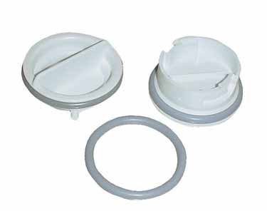 Indesit kit de 2 bouchons de rincage c00051755 pour lave-vaisselle indesit lvm12-67gi