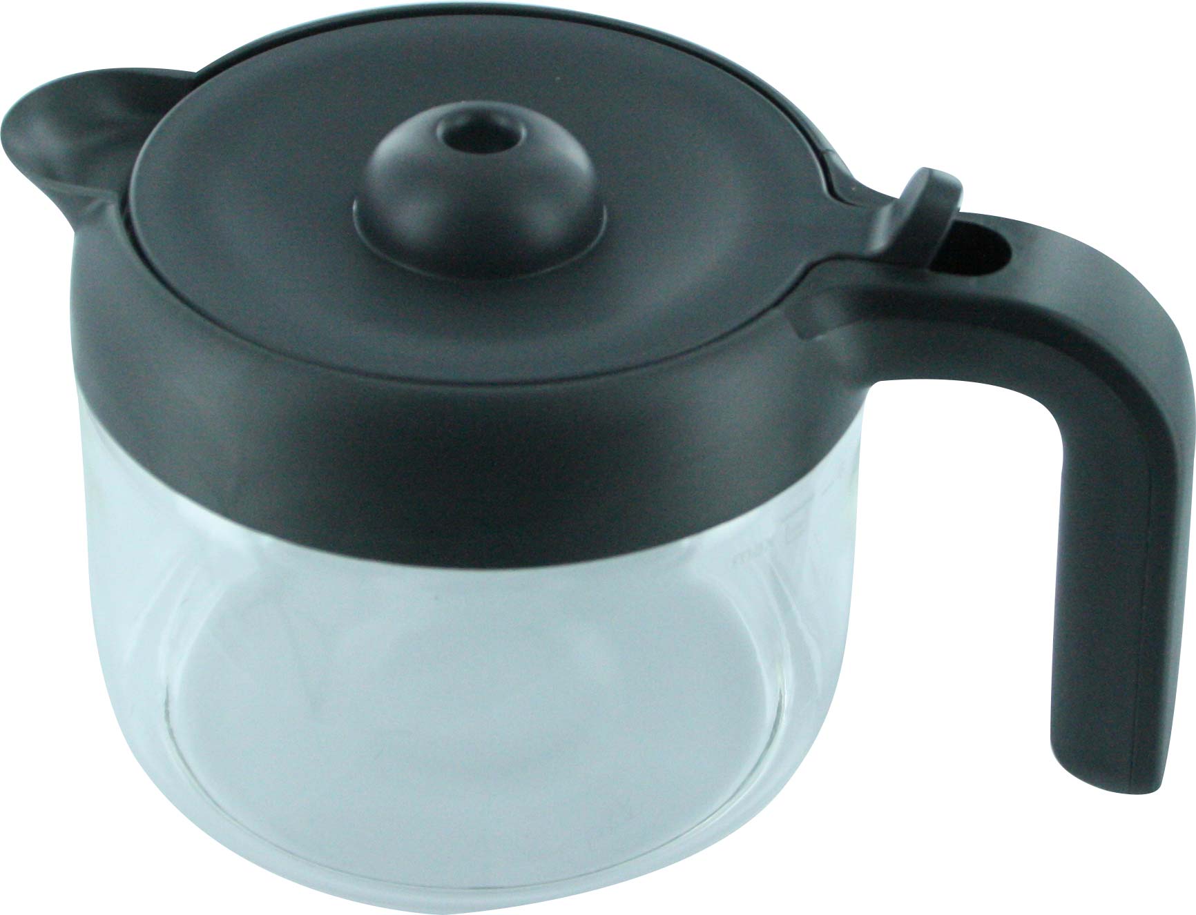 Kenwood verseuse noire 3/6 tasses + couvercle kw711539 pour cafetière et expresso / machine à café k