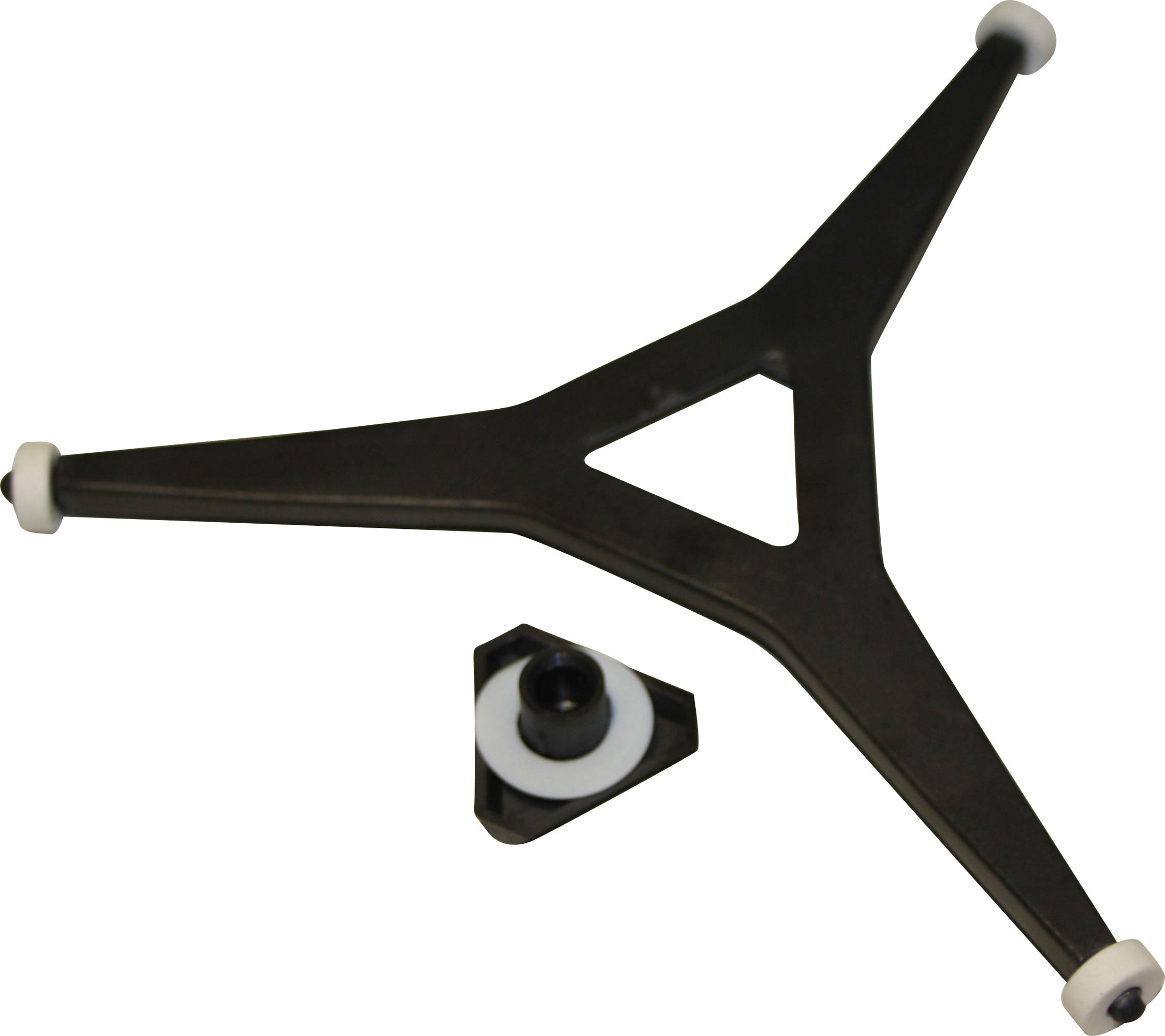 Brandt croisillon plateau tournant bras l=125mm 74x0393 pour micro-ondes brandt 45421e 45421e/b