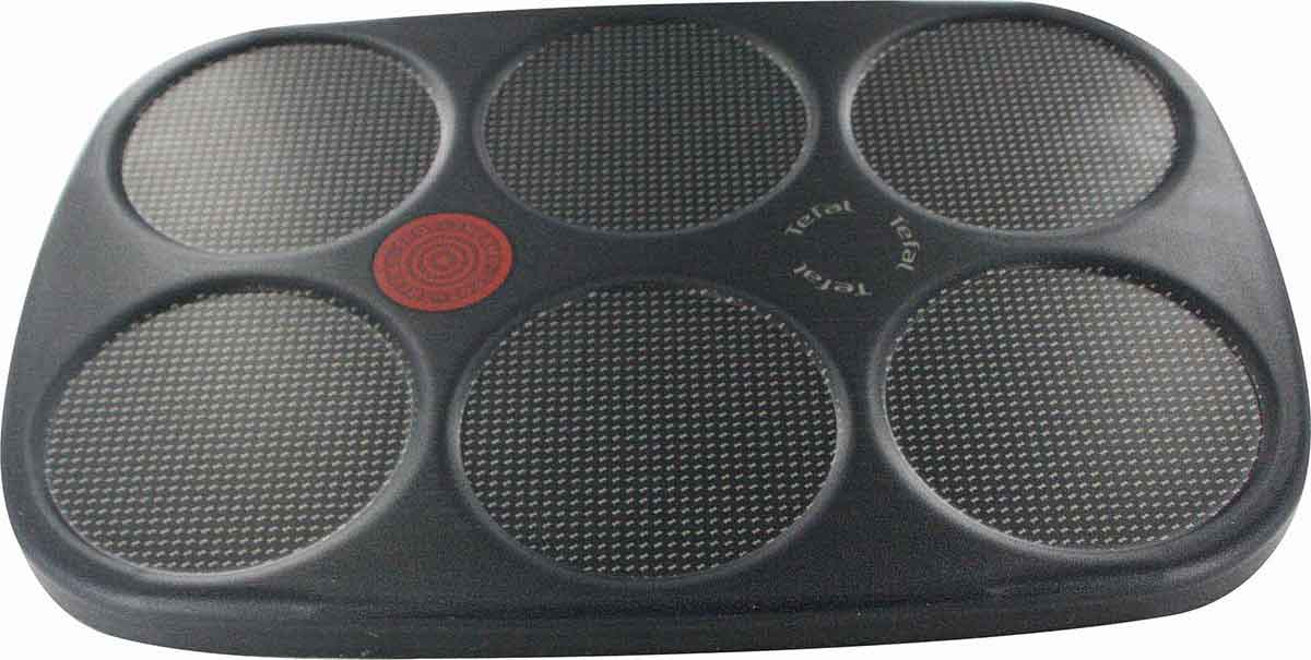 Tefal plaque crépe (x6) ts-01018791 pour crêpière tefal