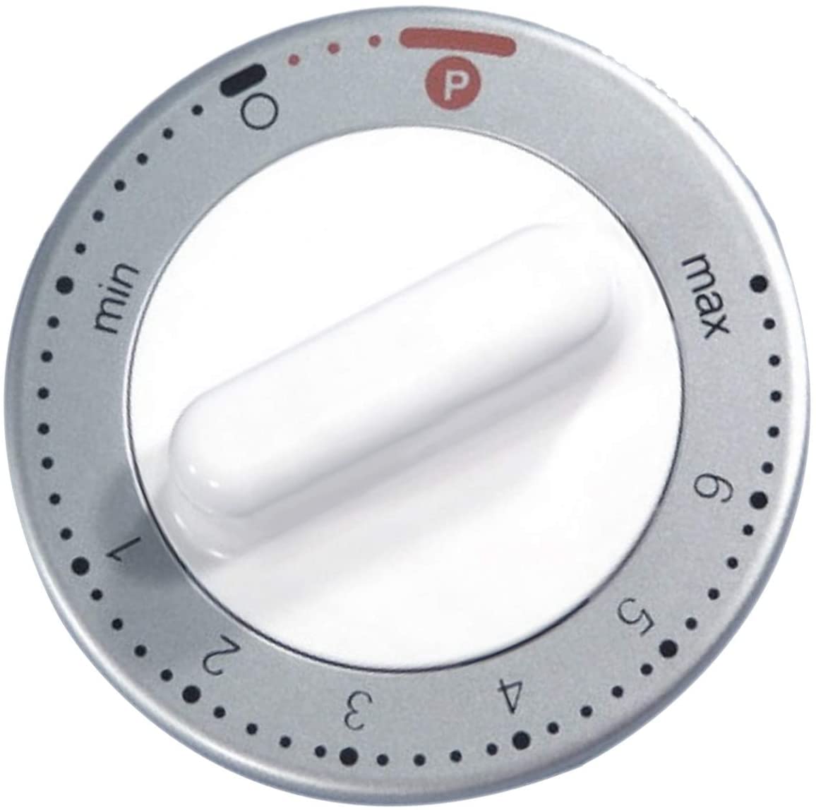 Kenwood bouton de commande blanc argenté kw710191 pour robot de cuisine kenwood km336 0wkm336001