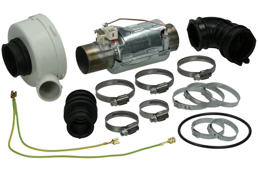 Whirlpool Élément chauffant + corps de pompe (220-230v) 481010518499 pour lave-vaisselle whirlpool a