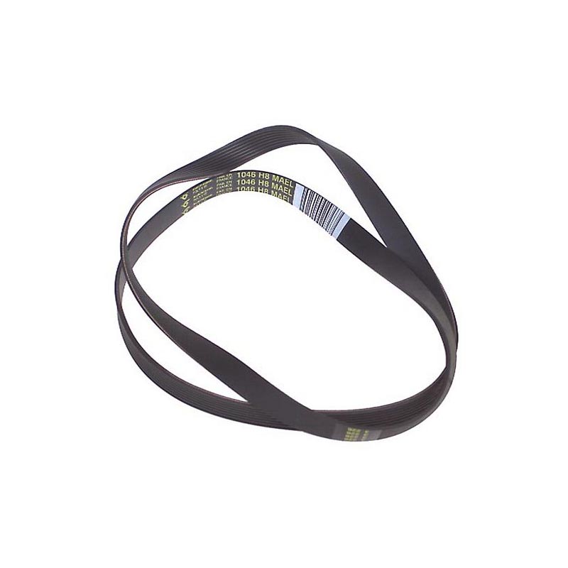 Ariston courroie l=1046 - 1051 mm h8 c00074218 pour lave-linge ariston cde12x 80272260000