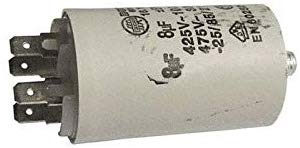 Brandt condensateur 8mf as0030666 pour sèche-linge brandt vsf300 e1e0veffc ultracompact6