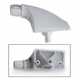 Vedette embout poignee droite 76x6229 pour four - cuisiniere 51gm