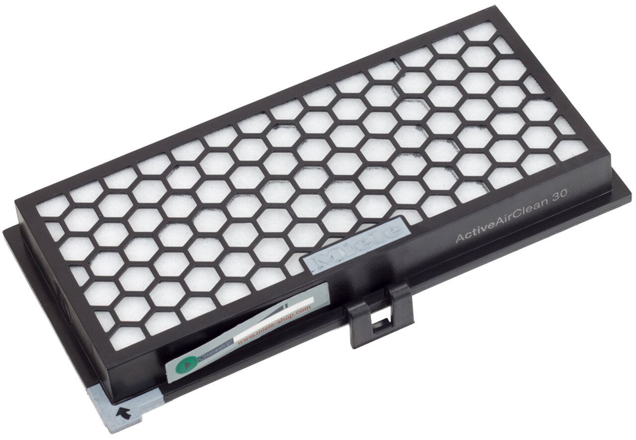 Miele filtre actif air clean aac30 09616080 pour aspirateur miele s3800 traineau