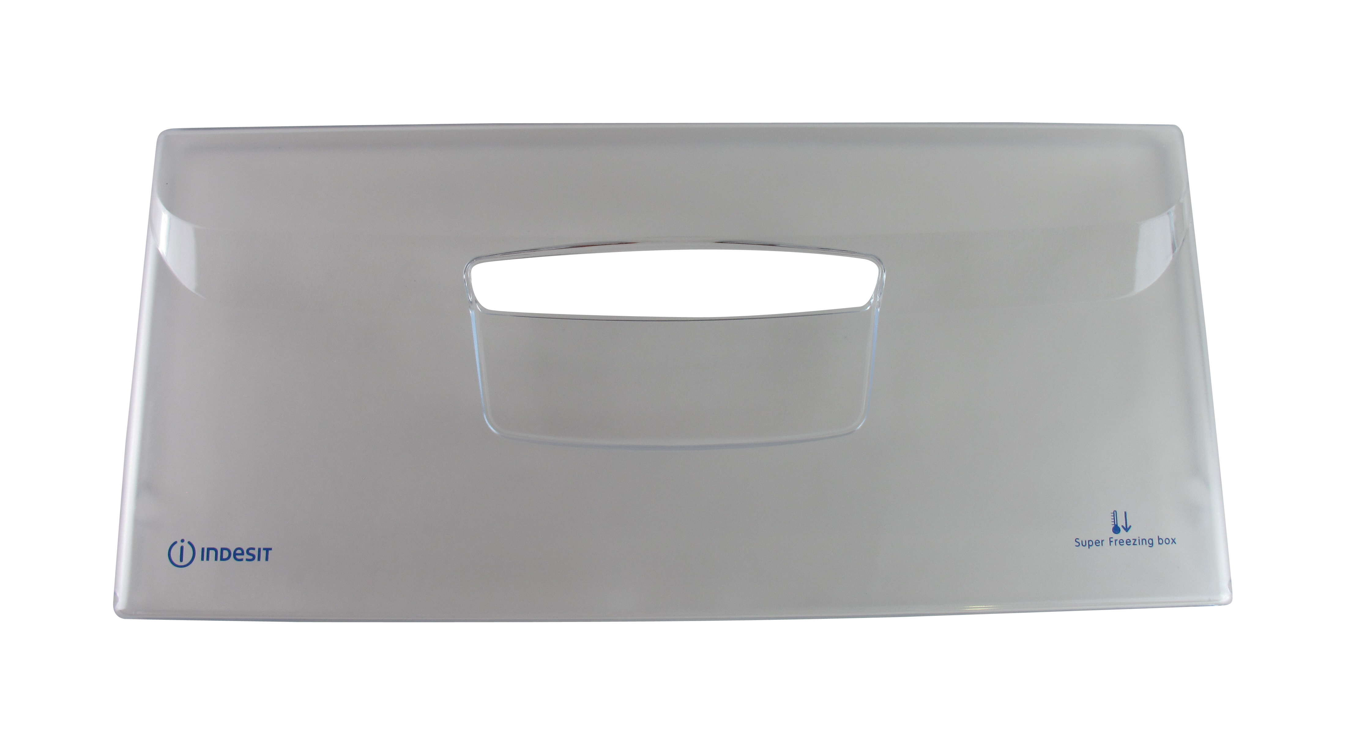 Indesit tiroir frontal transparent( 430x197) c00291478 pour refrigerateur biaaa12x