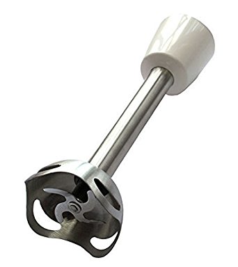 Moulinex pied de mixer inox blanc ms-0a14434 pour robot de cuisine moulinex infinyforce