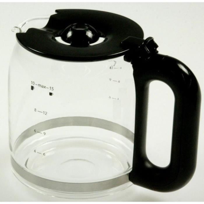 Russell hobbs verseuse en verre 213070 pour cafetière et expresso / machine à café russell hobbs 201