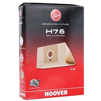Hoover sacs en papier (h76) 35601668 pour aspirateur hoover ts70ts32011 39001505