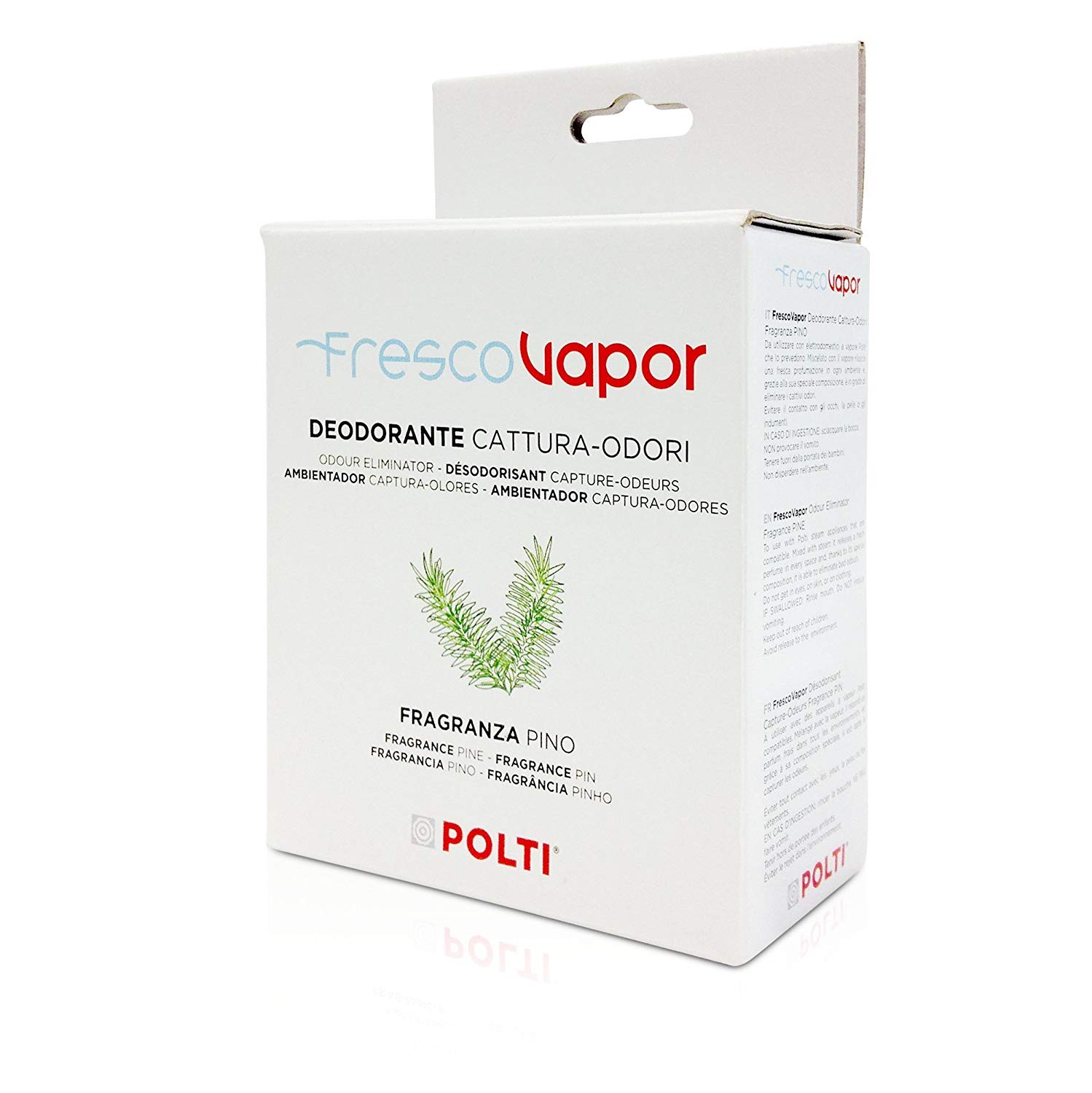 Polti désodorisant (x2 de 200 ml) paeu0285 pour nettoyeur vapeur - pression polti vaporetto smart ai