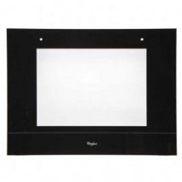 Whirlpool ens. verre de porte ext. 481010599795 pour four - cuisinière whirlpool akp471/nb/01 857747