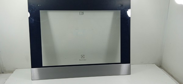 Electrolux vitre extérieure inox encadrement592x470 140037379108 pour four - cuisinière electrolux e