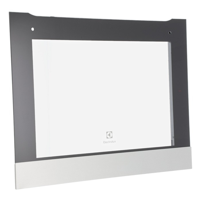 Electrolux vitre extérieure inox 592x471mm 140032479176 pour four - cuisinière electrolux eoc3430fox
