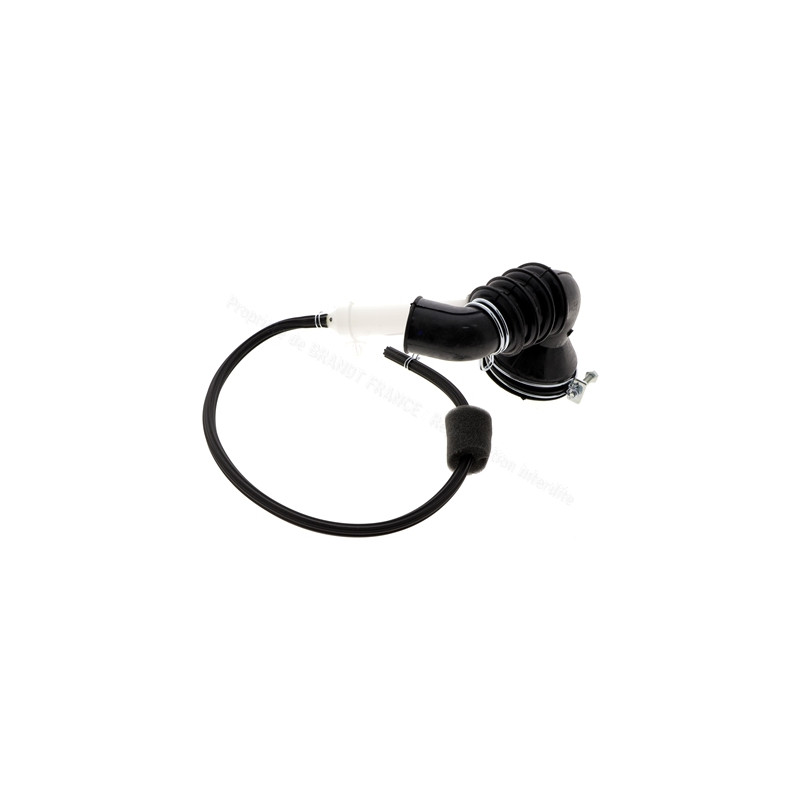 Brandt tuyau cuve vidange + chambre de compression as0033217 pour lave-linge brandt vlf842as