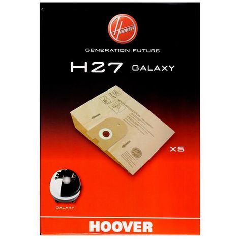 Hoover papier sac à poussière 9178443 pour aspirateur hoover 1200