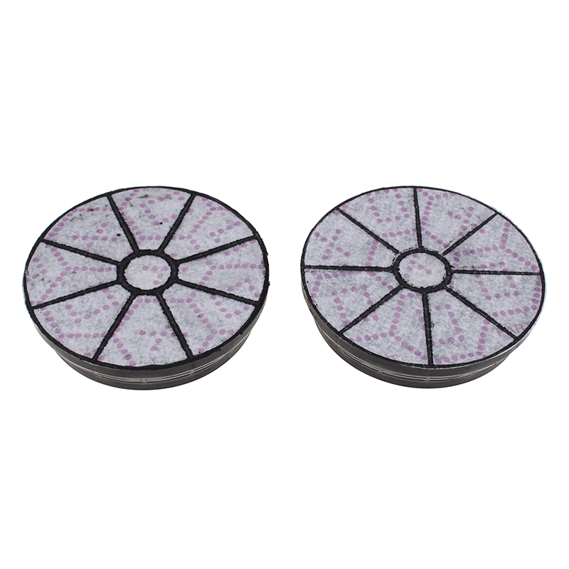 Beko filtre à charbon rond type 145 (x2) - amc145 484000008780 pour hotte beko