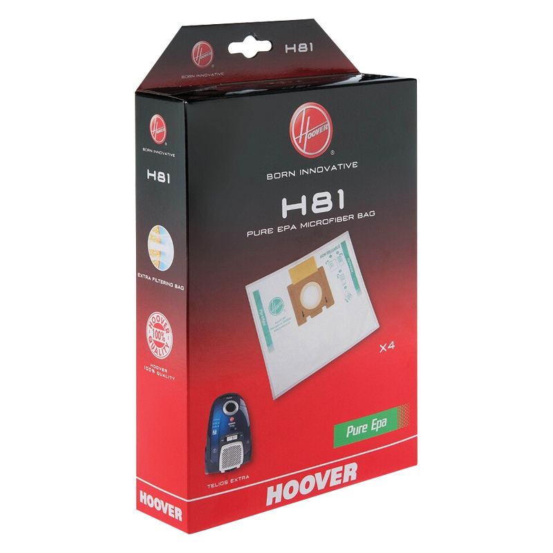 Hoover h81 -sac micro hepa telios ex 35601865 pour aspirateur tx62alg011