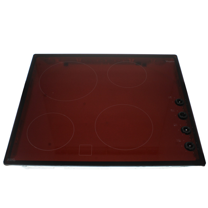 Whirlpool dessus vitrocéramique 481010656096 pour plaques de cuisson whirlpool akm901/ne/04 85719011